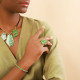 green adjustable ring "Palazzo" - Nature Bijoux