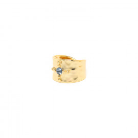 crytallized ring( Blue) "Allegra" - Franck Herval