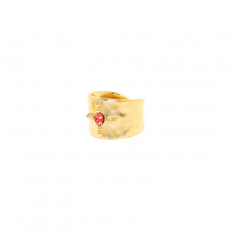 crytallized ring(red) "Allegra"