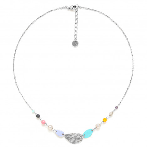 3 organic elements necklace "Dita"