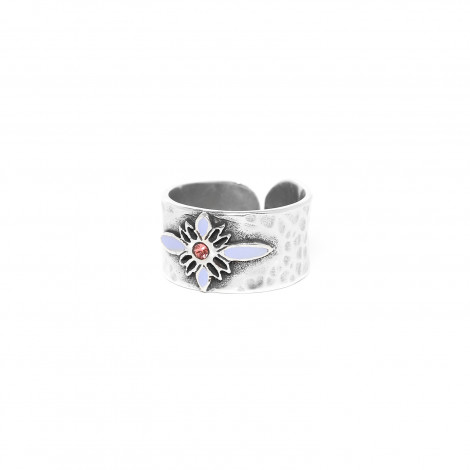 flower metal ring "Dita"