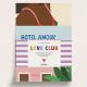 LOVE CLUB - lot de 5 illustrations - 