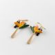 Sawadee - Flower and Toucan earrings - Nach