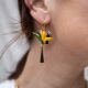 Sawadee - Flower and Toucan earrings - Nach