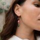 Elepphant & jade earrings - Nach