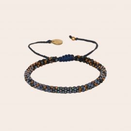 Blue and copper HOOPYS bracelet S - Mishky