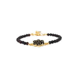 bracelet ajustable onyx "Opera" - Nature Bijoux