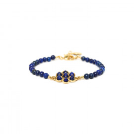 bracelet ajustable lapis lazuli "Opera" - Nature Bijoux