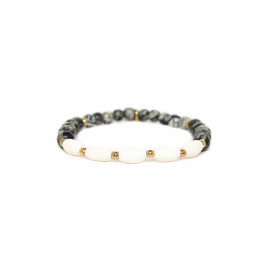 bracelet extensible duo matière "Ozaretta" - Nature Bijoux