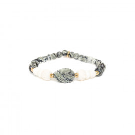 bracelet extensible perle twistée "Ozaretta" - Nature Bijoux
