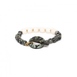 bracelet fermoir T "Ozaretta" - Nature Bijoux