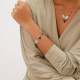 bracelet multipampilles turquoise "Wina" - Franck Herval