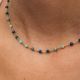CAROLE Azurite necklace - L'atelier des Dames
