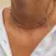CAROLE Rhodonite necklace - L'atelier des Dames