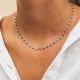 LOUISE Azurite necklace - L'atelier des Dames