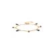 BERRY multi-dangle bracelet(black) - Olivolga Bijoux