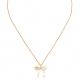 SUZY big ribbon necklace(ecru) - Olivolga Bijoux