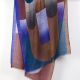 Dark blue burgundy Diurne scarf - 