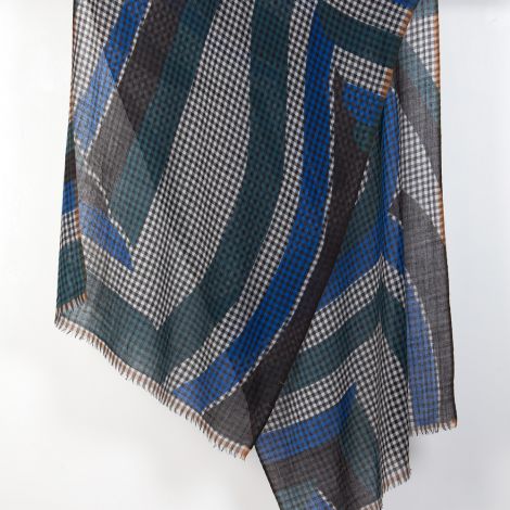 Blue Gamme scarf