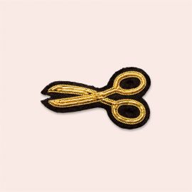 Brooch- Golden scissors - Macon & Lesquoy