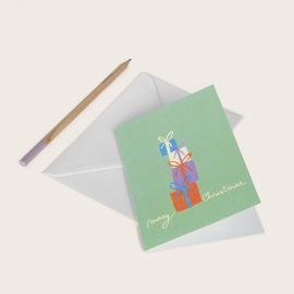 Card christmas gift "Merry christmas" - Season Paper
