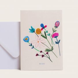 Card petites fleurs - Season Paper