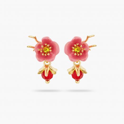 Post earrings Plumes d'automne
