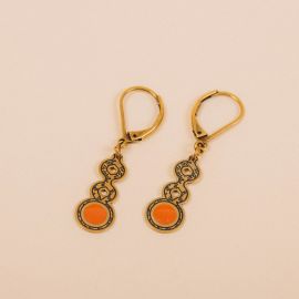 Terracotta earrings - Amélie Blaise