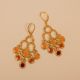 Bindi XL golden earrings - Amélie Blaise