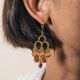Bindi XL golden earrings - Amélie Blaise