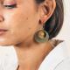 Moutarde Camelia earrings - Amélie Blaise