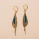 PETALES small blue earrings - Amélie Blaise