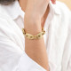 bracelet bois & chaine naturel "Kaffe" - Nature Bijoux