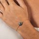 Bracelet chaine scarabée Pyrite - Rosekafé