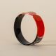 Bangle 20 Totem black horn and red lacquered - L'Indochineur