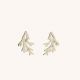 Coral earrings - size M - Christelle dit Christensen