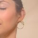 Coral Circle earrings - Christelle dit Christensen
