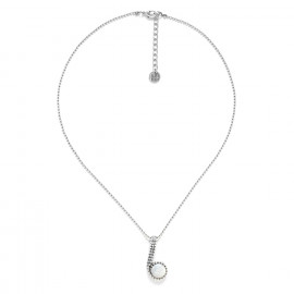 white MOP pendant necklace "Ozaka" - Ori Tao