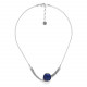 collier plastron lapis lazuli "Ozaka" - Ori Tao