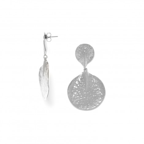 gypsy silver earrings "Petales"