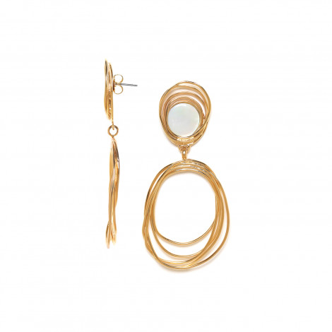 gypsy gold earrings "Typhoon"