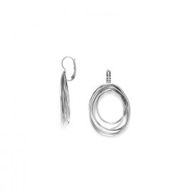 french hook silver earrings "Typhoon" - Ori Tao