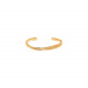 gold cuff bracelet "Typhoon" - Ori Tao