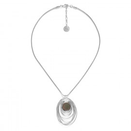 silver pendant necklace "Typhoon" - Ori Tao