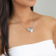 collier ajustable pendentif coeur "Alegria" - Ori Tao