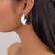 boucles d'oreilles créoles "Couture" - Ori Tao