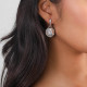 boucles d'oreilles poussoir petit modèle "Couture" - Ori Tao