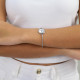 bracelet ajustable chaine "Couture" - Ori Tao