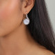 white MOP french hook earrings "Ozaka" - Ori Tao
