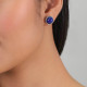 boucles d'oreilles puces lapis lazuli "Ozaka" - Ori Tao